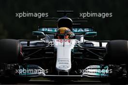 Lewis Hamilton (GBR) Mercedes AMG F1 W08. 26.08.2017. Formula 1 World Championship, Rd 12, Belgian Grand Prix, Spa Francorchamps, Belgium, Qualifying Day.