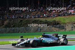 Lewis Hamilton (GBR) Mercedes AMG F1 W08. 26.08.2017. Formula 1 World Championship, Rd 12, Belgian Grand Prix, Spa Francorchamps, Belgium, Qualifying Day.