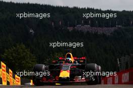 Daniel Ricciardo (AUS) Red Bull Racing RB13. 26.08.2017. Formula 1 World Championship, Rd 12, Belgian Grand Prix, Spa Francorchamps, Belgium, Qualifying Day.