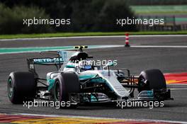 Valtteri Bottas (FIN) Mercedes AMG F1 W08. 26.08.2017. Formula 1 World Championship, Rd 12, Belgian Grand Prix, Spa Francorchamps, Belgium, Qualifying Day.