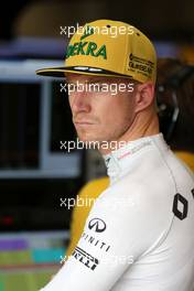 Nico Hulkenberg (GER) Renault Sport F1 Team  26.08.2017. Formula 1 World Championship, Rd 12, Belgian Grand Prix, Spa Francorchamps, Belgium, Qualifying Day.