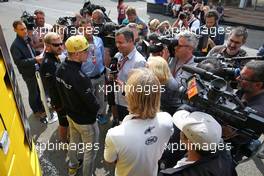 Nico Hulkenberg (GER) Renault Sport F1 Team  24.08.2017. Formula 1 World Championship, Rd 12, Belgian Grand Prix, Spa Francorchamps, Belgium, Preparation Day.