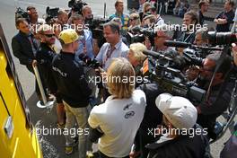 Nico Hulkenberg (GER) Renault Sport F1 Team  24.08.2017. Formula 1 World Championship, Rd 12, Belgian Grand Prix, Spa Francorchamps, Belgium, Preparation Day.