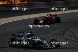 Lewis Hamilton (GBR) Mercedes AMG F1 W08. 16.04.2017. Formula 1 World Championship, Rd 3, Bahrain Grand Prix, Sakhir, Bahrain, Race Day.