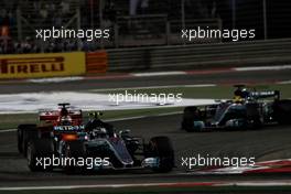 Valtteri Bottas (FIN) Mercedes AMG F1 W08. 16.04.2017. Formula 1 World Championship, Rd 3, Bahrain Grand Prix, Sakhir, Bahrain, Race Day.