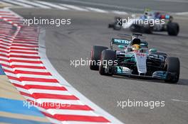Lewis Hamilton (GBR) Mercedes AMG F1   15.04.2017. Formula 1 World Championship, Rd 3, Bahrain Grand Prix, Sakhir, Bahrain, Qualifying Day.