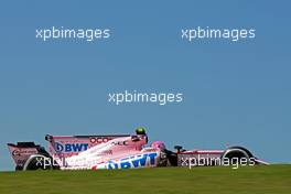 Esteban Ocon (FRA) Force India F1  10.11.2017. Formula 1 World Championship, Rd 19, Brazilian Grand Prix, Sao Paulo, Brazil, Practice Day.