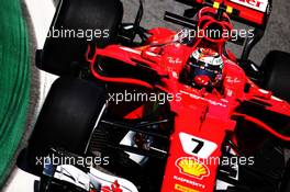 Kimi Raikkonen (FIN) Ferrari SF70H. 10.11.2017. Formula 1 World Championship, Rd 19, Brazilian Grand Prix, Sao Paulo, Brazil, Practice Day.