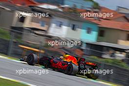 Daniel Ricciardo (AUS) Red Bull Racing  10.11.2017. Formula 1 World Championship, Rd 19, Brazilian Grand Prix, Sao Paulo, Brazil, Practice Day.