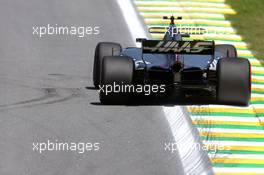 Kevin Magnussen (DEN) Haas VF-17. 10.11.2017. Formula 1 World Championship, Rd 19, Brazilian Grand Prix, Sao Paulo, Brazil, Practice Day.