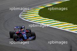 Pierre Gasly (FRA), Scuderia Toro Rosso  10.11.2017. Formula 1 World Championship, Rd 19, Brazilian Grand Prix, Sao Paulo, Brazil, Practice Day.