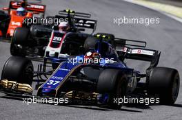 Charles Leclerc (MON) Sauber C36 Test Driver. 10.11.2017. Formula 1 World Championship, Rd 19, Brazilian Grand Prix, Sao Paulo, Brazil, Practice Day.