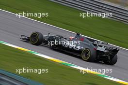 Romain Grosjean (FRA) Haas F1 Team  10.11.2017. Formula 1 World Championship, Rd 19, Brazilian Grand Prix, Sao Paulo, Brazil, Practice Day.
