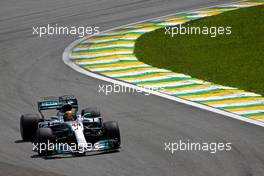 Lewis Hamilton (GBR) Mercedes AMG F1   10.11.2017. Formula 1 World Championship, Rd 19, Brazilian Grand Prix, Sao Paulo, Brazil, Practice Day.