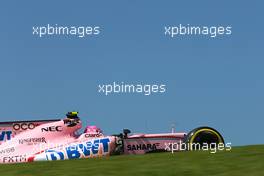 Esteban Ocon (FRA) Force India F1  10.11.2017. Formula 1 World Championship, Rd 19, Brazilian Grand Prix, Sao Paulo, Brazil, Practice Day.