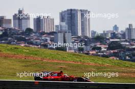 Sebastian Vettel (GER) Ferrari SF70H. 10.11.2017. Formula 1 World Championship, Rd 19, Brazilian Grand Prix, Sao Paulo, Brazil, Practice Day.