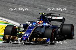 Charles Leclerc (MON) Sauber C36 Test Driver. 10.11.2017. Formula 1 World Championship, Rd 19, Brazilian Grand Prix, Sao Paulo, Brazil, Practice Day.