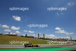 Nico Hulkenberg (GER) Renault Sport F1 Team  10.11.2017. Formula 1 World Championship, Rd 19, Brazilian Grand Prix, Sao Paulo, Brazil, Practice Day.