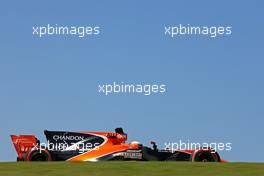 Fernando Alonso (ESP) McLaren F1  10.11.2017. Formula 1 World Championship, Rd 19, Brazilian Grand Prix, Sao Paulo, Brazil, Practice Day.