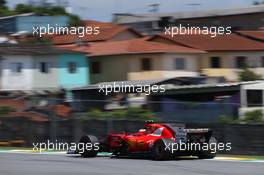 Kimi Raikkonen (FIN) Ferrari SF70H. 10.11.2017. Formula 1 World Championship, Rd 19, Brazilian Grand Prix, Sao Paulo, Brazil, Practice Day.