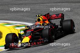 Max Verstappen (NLD) Red Bull Racing RB13. 10.11.2017. Formula 1 World Championship, Rd 19, Brazilian Grand Prix, Sao Paulo, Brazil, Practice Day.