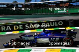 Charles Leclerc (MON) Sauber C36 Test Driver. 10.11.2017. Formula 1 World Championship, Rd 19, Brazilian Grand Prix, Sao Paulo, Brazil, Practice Day.