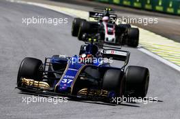 Charles Leclerc (MON) Sauber C36 Test Driver. 10.11.2017. Formula 1 World Championship, Rd 19, Brazilian Grand Prix, Sao Paulo, Brazil, Practice Day.