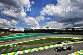Valtteri Bottas (FIN) Mercedes AMG F1 W08. 10.11.2017. Formula 1 World Championship, Rd 19, Brazilian Grand Prix, Sao Paulo, Brazil, Practice Day.