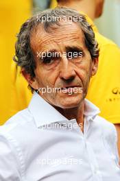 Alain Prost (FRA) Renault Sport F1 Team Special Advisor. 10.11.2017. Formula 1 World Championship, Rd 19, Brazilian Grand Prix, Sao Paulo, Brazil, Practice Day.