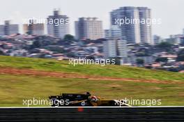 Nico Hulkenberg (GER) Renault Sport F1 Team RS17. 10.11.2017. Formula 1 World Championship, Rd 19, Brazilian Grand Prix, Sao Paulo, Brazil, Practice Day.