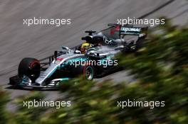 Lewis Hamilton (GBR) Mercedes AMG F1 W08. 10.11.2017. Formula 1 World Championship, Rd 19, Brazilian Grand Prix, Sao Paulo, Brazil, Practice Day.