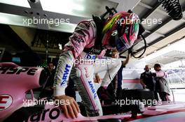 Sergio Perez (MEX) Sahara Force India F1 VJM10. 10.11.2017. Formula 1 World Championship, Rd 19, Brazilian Grand Prix, Sao Paulo, Brazil, Practice Day.