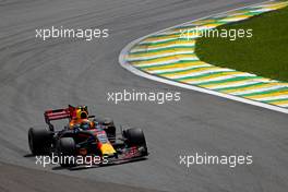 Max Verstappen (NLD) Red Bull Racing  10.11.2017. Formula 1 World Championship, Rd 19, Brazilian Grand Prix, Sao Paulo, Brazil, Practice Day.