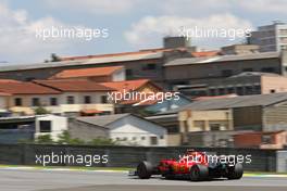 Kimi Raikkonen (FIN) Scuderia Ferrari  10.11.2017. Formula 1 World Championship, Rd 19, Brazilian Grand Prix, Sao Paulo, Brazil, Practice Day.