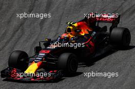 Max Verstappen (NLD) Red Bull Racing RB13. 10.11.2017. Formula 1 World Championship, Rd 19, Brazilian Grand Prix, Sao Paulo, Brazil, Practice Day.