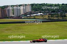 Sebastian Vettel (GER) Ferrari SF70H. 10.11.2017. Formula 1 World Championship, Rd 19, Brazilian Grand Prix, Sao Paulo, Brazil, Practice Day.