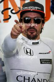Fernando Alonso (ESP) McLaren. 10.11.2017. Formula 1 World Championship, Rd 19, Brazilian Grand Prix, Sao Paulo, Brazil, Practice Day.