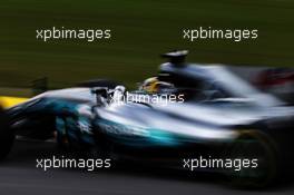 Lewis Hamilton (GBR) Mercedes AMG F1 W08. 10.11.2017. Formula 1 World Championship, Rd 19, Brazilian Grand Prix, Sao Paulo, Brazil, Practice Day.