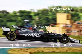 Antonio Giovinazzi (ITA) Haas VF-17 Test Driver. 10.11.2017. Formula 1 World Championship, Rd 19, Brazilian Grand Prix, Sao Paulo, Brazil, Practice Day.