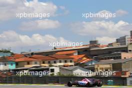 Esteban Ocon (FRA) Force India F1  10.11.2017. Formula 1 World Championship, Rd 19, Brazilian Grand Prix, Sao Paulo, Brazil, Practice Day.