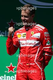 Sebastian Vettel (GER) Scuderia Ferrari  12.11.2017. Formula 1 World Championship, Rd 19, Brazilian Grand Prix, Sao Paulo, Brazil, Race Day.