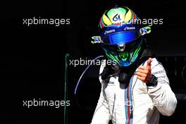 Felipe Massa (BRA) Williams celebrates in parc ferme. 12.11.2017. Formula 1 World Championship, Rd 19, Brazilian Grand Prix, Sao Paulo, Brazil, Race Day.