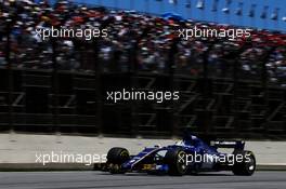 Marcus Ericsson (SWE) Sauber C36. 12.11.2017. Formula 1 World Championship, Rd 19, Brazilian Grand Prix, Sao Paulo, Brazil, Race Day.