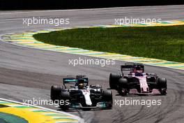 Lewis Hamilton (GBR) Mercedes AMG F1 W08. 12.11.2017. Formula 1 World Championship, Rd 19, Brazilian Grand Prix, Sao Paulo, Brazil, Race Day.