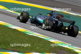 Lewis Hamilton (GBR) Mercedes AMG F1   12.11.2017. Formula 1 World Championship, Rd 19, Brazilian Grand Prix, Sao Paulo, Brazil, Race Day.