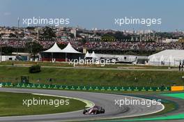 Sergio Perez (MEX) Sahara Force India F1 VJM10. 12.11.2017. Formula 1 World Championship, Rd 19, Brazilian Grand Prix, Sao Paulo, Brazil, Race Day.