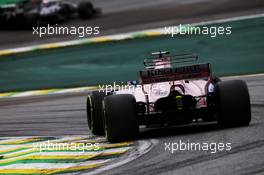 Sergio Perez (MEX) Sahara Force India F1 VJM10. 11.11.2017. Formula 1 World Championship, Rd 19, Brazilian Grand Prix, Sao Paulo, Brazil, Qualifying Day.