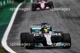 Lewis Hamilton (GBR) Mercedes AMG F1 W08. 11.11.2017. Formula 1 World Championship, Rd 19, Brazilian Grand Prix, Sao Paulo, Brazil, Qualifying Day.