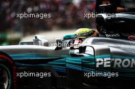 Lewis Hamilton (GBR) Mercedes AMG F1 W08. 11.11.2017. Formula 1 World Championship, Rd 19, Brazilian Grand Prix, Sao Paulo, Brazil, Qualifying Day.