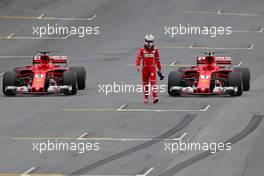 Sebastian Vettel (GER) Scuderia Ferrari  11.11.2017. Formula 1 World Championship, Rd 19, Brazilian Grand Prix, Sao Paulo, Brazil, Qualifying Day.